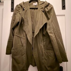 Old Navy Khaki Utility Jacket for Women